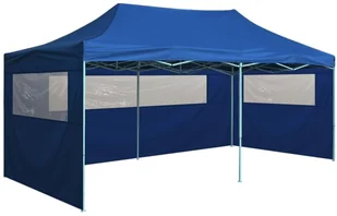 vidaXL Profesjonalny, składany namiot imprezowy, 4 ściany, 3x6 m, stal - Pawilony ogrodowe - miniaturka - grafika 10