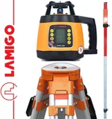 Sprzęt geodezyjny - LAMIGO Niwelator laserowy SPIN 230 + Statyw aluminiowy + Łata laserowa 2,4m 133040 + 1009105 + 1009200 - miniaturka - grafika 1
