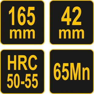 Vorel METALOWY STRUG DO DREWNA L-165 MM OSTRZE 42 MM 25885 - Strugi elektryczne - miniaturka - grafika 4