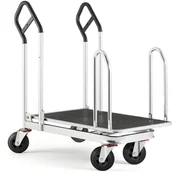 Inne urządzenia handlowo-usługowe - AJ Wózek transportowy 250 kg 25285 - miniaturka - grafika 1