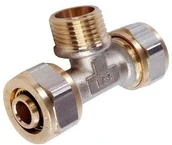 Rury - Idmar Trójnik PEX  Group gwint zewnętrzny 16 x 1/2  x 16 - miniaturka - grafika 1