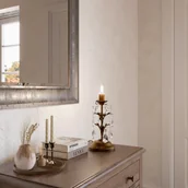 Lampy stojące - Euluna Lampa stołowa Teresa z kryształkami, bez klosza - miniaturka - grafika 1