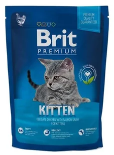 Brit Premium Cat Kitten Chicken 0,3 kg - Sucha karma dla kotów - miniaturka - grafika 3