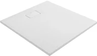 Brodziki prysznicowe - Oltens Bergytan brodzik prostokątny 100x90 cm RockSurface biały 15101000 - miniaturka - grafika 1