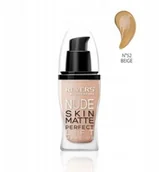 Podkłady do twarzy - Revers Revers podkład nude skin matte perfect beige - miniaturka - grafika 1