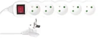 Listwy zasilające - EMOS przedłużacz z przełącznikiem 5 gniazd 5 m 3x 1,5mm2 1902150508) - miniaturka - grafika 1