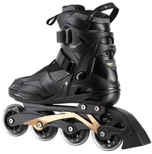 Nils EXTREME NA2150 CZARNO-ZŁOTY ROZM. 43 ŁYŻWOROLKI EXTREME - Rolki - miniaturka - grafika 4