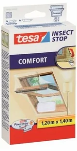 Tesa Moskitiera na okno / dach  Comfort 120 x 140 cm biała - Akcesoria do okien - miniaturka - grafika 3