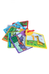 JollyBaby Książeczka - gryzaki zwierzęta 5O41E2 5O41E2 SAM One size - Grzechotki dla dzieci - miniaturka - grafika 2