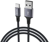 Kable USB - Proda Proda Azeada kabel przewód do szybkiego ładowania USB - USB Typ C 3 A Power Delivery 1m szary (PD-B52a) PD-B52a - miniaturka - grafika 1