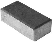 Kostki brukowe i krawężniki - Polbruk Kostka brukowa Prosto 4 cm grafitowa - miniaturka - grafika 1