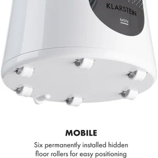 Klarstein Skyscraper Frost, chłodnica powietrza, 45 W, 7 l, 2 wkłady chłodzące, przenośny ACO4-SkyscraperFrstW - Klimatory - miniaturka - grafika 11