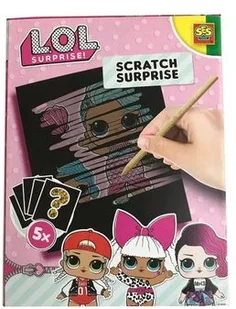 Ses Creative Creative Obrazki zdrapki LOL Surprise - Zabawki kreatywne - miniaturka - grafika 2