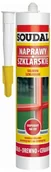 Silikony - Soudal Silikon szklarski Soudal 280 ml bezbarwny - miniaturka - grafika 1