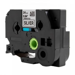 Brother Taśma zamiennik TZ-951 / TZe-951, 24mm x 8m, czarny druk / srebrny podkład - Papier do drukarek Brother Taśma zamiennik TZ-951 / TZe-951, 24mm x 8m, czarny druk / srebrny podkład - Papier do drukarek - miniaturka - grafika 1