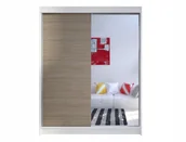 Meble do przedpokoju - Szafa Przesuwna Nomi I 150 - szafa do przedpokoju - miniaturka - grafika 1