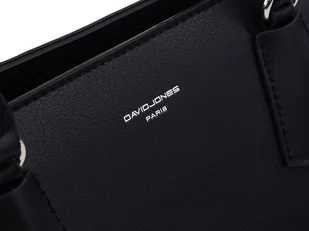 David Jones trapezowaty shopper na długich uchwytach skóra eko - Torebki damskie - miniaturka - grafika 3