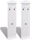 Wieszaki i stojaki - Komplet białych wieszaków na kurtki T0-R60 - miniaturka - grafika 1
