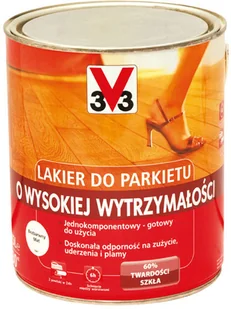 V33 Lakier do parkietu mat 2 5 l - Lakiery do drewna V33 Lakier do parkietu mat 2 5 l - Lakiery do drewna - miniaturka - grafika 1