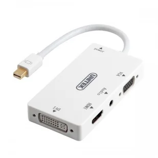 Unitek Adapter AV miniDisplayPort na HDMI/DVI/VGA/Audio Y-6354 - Adaptery i przejściówki - miniaturka - grafika 5