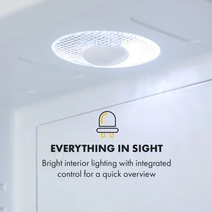 Lodówka Klarstein Secret Cool HEA- BCH-17B-Black - Lodówki - miniaturka - grafika 6