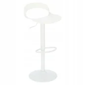 Fotele i pufy dla dzieci - Stołek barowy Nest Simplet biały - miniaturka - grafika 1