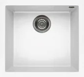 Zlewozmywaki - Elleci Komora QUADRA 102 BSO white K96 KERATEK LKQ10296BSO - miniaturka - grafika 1