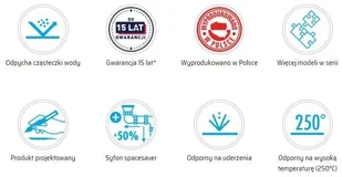 Deante Andante 1-komorowy z ociekaczem - nero ZQN_N113 ZQN N113 [14850115] - Zlewozmywaki - miniaturka - grafika 4