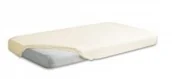 Prześcieradła - Matex Prześcieradło Jersey Premium z gumką ecru 90x200 mx-090-pjp-002 - miniaturka - grafika 1