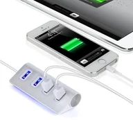 Huby USB - Mobilari ROZDZIELACZ KABEL ROZGAŁĘZIACZ HUB 4xUSB 3.0 HIT M555020 M555020 - miniaturka - grafika 1