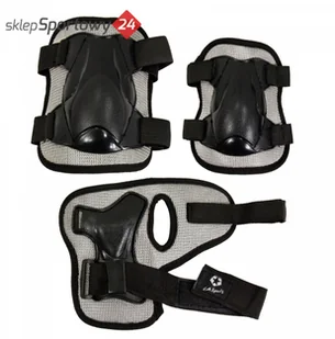 L.A. SPORTS L.A SPORTS OCHRANIACZE JUNIOR 37171BK ROZM M L.A SPORTS 37171BK_M - Ochraniacze - miniaturka - grafika 12