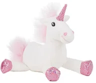 Maskotki i pluszaki - Schaffer Schaffer 5520 błyszczący jednorożec zabawka do przytulania, 18 cm, jasnoróżowy, wielokolorowy 5520. - miniaturka - grafika 1
