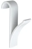 Akcesoria do wc - Wenko WENKO 4468160100 hak do grzejników na ręczniki biały  -częściowy zestaw, tworzywo sztuczne, 2.5 x 10.5 x 7 cm, biały, biały, 7  x  2.5  x  10.5 cm 4468160100 - miniaturka - grafika 1