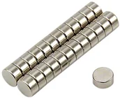 Magnesy - first4magnets Magnes Expert 6 mm średnicy x 3 mm grubości magnes samarium kobaltowy - 0,7 kg ciągnięcie (20 szt.) F643SC-20 - miniaturka - grafika 1