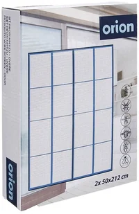 Orion Moskitiera siatka z magnesem na drzwi owady komary czarna 780612 - Moskitiery - miniaturka - grafika 5