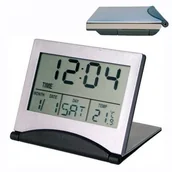 Zegary - Delta Zegar cyfrowy LCD składany EM303 - miniaturka - grafika 1
