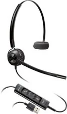 Plantronics HW545 czarne (203474-01) - Słuchawki Plantronics HW545 czarne (203474-01) - Słuchawki - miniaturka - grafika 2
