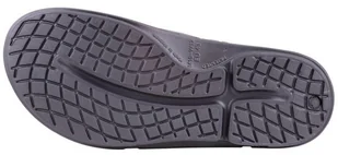 Oofos klapki regeneracyjne OOahh Sport Flex Black/White - Klapki i japonki męskie - miniaturka - grafika 5