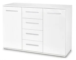Halmar komoda kolor biały LIMA KM-4 - Komody - miniaturka - grafika 2