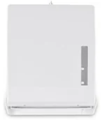 Dozowniki papieru i mydła dla firm - Funny dozownik na 600 sztuk papieru do rąk, zamykany, biały, 1 opakowanie (1 x 1 sztuka) AG-503 - miniaturka - grafika 1