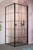 Kabiny prysznicowe - Radaway Nes Black Kdj I Factory 80x100 prawa 10022080-54-55R/10039100-54-55 - miniaturka - grafika 1