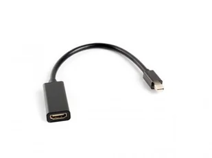 LANBERG LANBERG Adapter mini DisplayPort M > HDMI F na kablu KKL1KPBV0030 - Adaptery i przejściówki - miniaturka - grafika 4