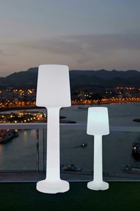 New Garden NEW GARDEN lampa ogrodowa CARMEN 165 B biała LED wbudowana bateria - Lampy ogrodowe - miniaturka - grafika 2