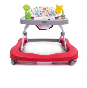 4baby Chodzik Walk N Push Red - Chodziki - miniaturka - grafika 2