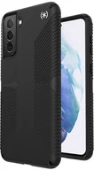 Etui i futerały do telefonów - Speck Presidio2 Grip - Etui Samsung Galaxy S21+ z powłoką MICROBAN (Black/Black) - miniaturka - grafika 1