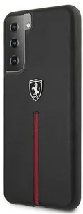 Ferrari FEOSIHCS21SBK S21 G991 czarny/black hardcase Off Track Leather Nylon Stripe hurtel-68721-0 - Etui i futerały do telefonów - miniaturka - grafika 2