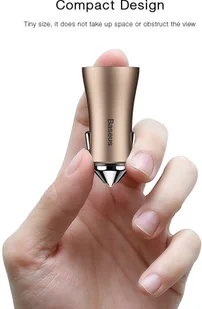 Baseus BASEUS Ładowarka Samochodowa 2x USB QC 3.0 4.8A BS-GC - Ładowarki samochodowe - miniaturka - grafika 8