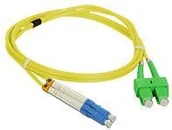 Kable miedziane - A-LAN FO Patch cord SC/APC-LC duplex SM 9/125 2.0m FOC-SCALC-9SMD-2 FOC-SCALC-9SMD-2 - miniaturka - grafika 1