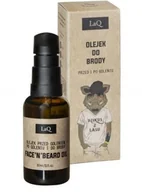 Kosmetyki i akcesoria do pielęgnacji brody - LAQ Olejek do Brody Przed i Po Goleniu, Dzikus z Lasu, 30ml - miniaturka - grafika 1