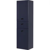 Szafki łazienkowe - Gante Słupek łazienkowy wiszący granatowy mat 143x40 seria Grend GRD-GN-RW - miniaturka - grafika 1